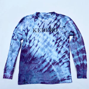 Ice Storm Long Sleeve UNISEX TEE One of a Kind Dyes